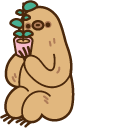 Sloth and Plant cursor