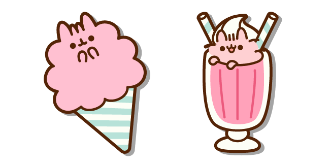 Stormy Cotton Candy and Pip Milkshake