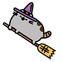 Witch Pusheen pointer