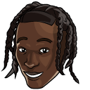 Travis Scott and McDonald's Nugget cursor