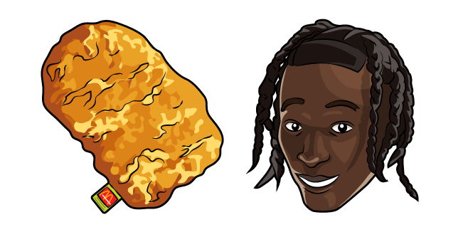 Travis Scott and McDonald's Nugget