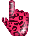 Pink Leopard cursor