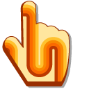 Racing Stripes Retro Pattern cursor