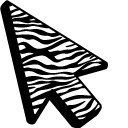 Zebra Pattern pointer