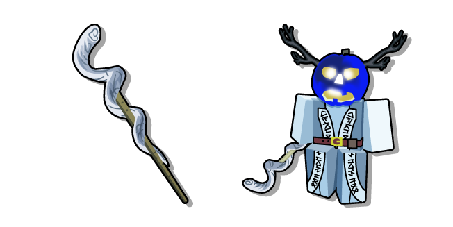 Roblox FORSAKEN Dusekkar and a Staff