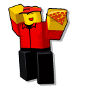 Roblox FORSAKEN Elliot and a Slice of Pizza cursor