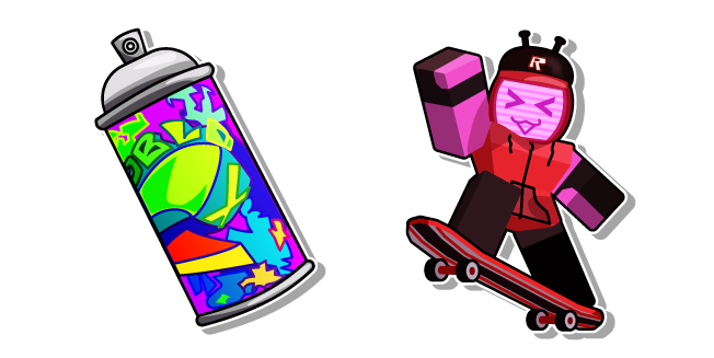 Roblox FORSAKEN Veeronica and a Spray Paint Can