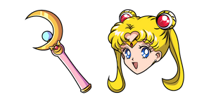 Sailor Moon and Moon Stick