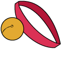 Sailor Moon Diana and Collar pointer