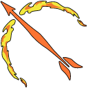 Sailor Moon Sailor Mars and Mars Flame Sniper pointer