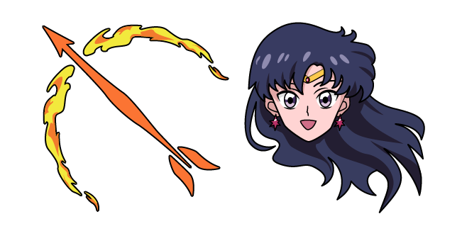 Sailor Moon Sailor Mars and Mars Flame Sniper