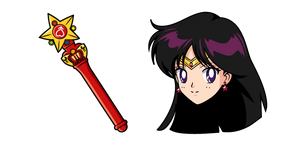 Sailor Moon Sailor Mars and Star Power Stick