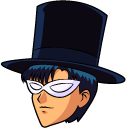 Sailor Moon Tuxedo Mask and Rose cursor