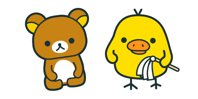 Cute Rilakkuma and Kiiroitori