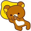 Rilakkuma Eating Cookie pointer