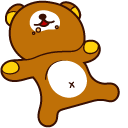 Rilakkuma Eating Cookie cursor