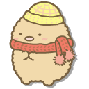San-X Ebifurai No Shippo and Tonkatsu in Scarves cursor
