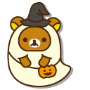 San-X Ghost Rilakkuma and Witch Korilakkuma cursor
