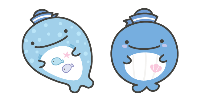 San-X Jinbesan and Kokujira in Sailor Hats