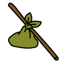 San-X Kogepan and his Bindle Stick pointer
