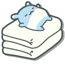 San-X Oyasumi Bakura Sleeping cursor