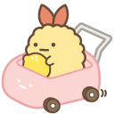 San-X Sumikko Gurashi Ebifurai No Shippo with a Purse cursor