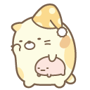 San-X Sumikko Gurashi Sleepy Tapioca and Neko cursor