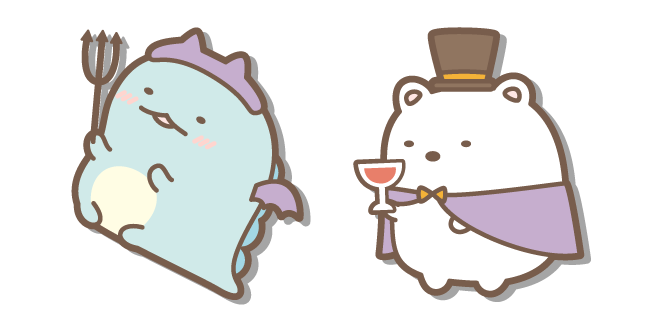 San-X Tokage Devil and Shirokuma Vampire