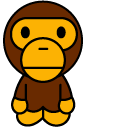 Baby Milo and Banana cursor