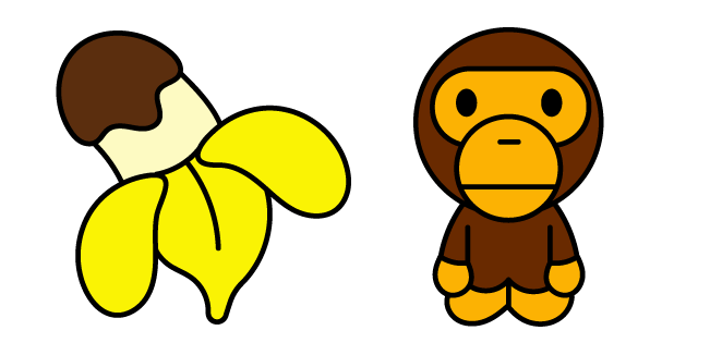 Baby Milo and Banana