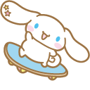 Cinnamoroll and Skateboard cursor