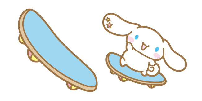 Cinnamoroll and Skateboard