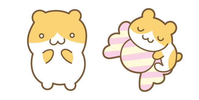 Pompompurin Cookie the Hamster