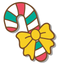 Sanrio Christmas Pochacco with Gift and Candy Cane pointer