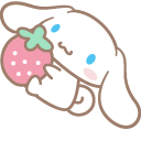 Sanrio Cinnamoroll in a Strawberry Hat cursor