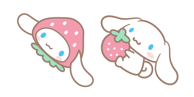 Sanrio Cinnamoroll in a Strawberry Hat