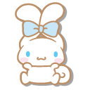 Sanrio Cinnamoroll with Blue Ribbons cursor