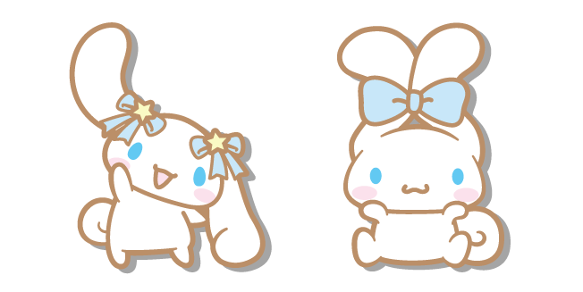 Sanrio Cinnamoroll with Blue Ribbons