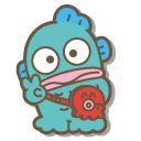 Sanrio Hangyodon with Bow Tie and Sayuri Bag cursor