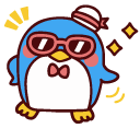 Sanrio Happy and Worried Tuxedo Sam pointer