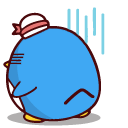 Sanrio Happy and Worried Tuxedo Sam cursor