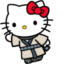 Sanrio × Jujutsu Kaisen Hello Kitty and Sukuna pointer