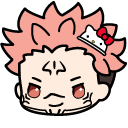 Sanrio × Jujutsu Kaisen Hello Kitty and Sukuna cursor