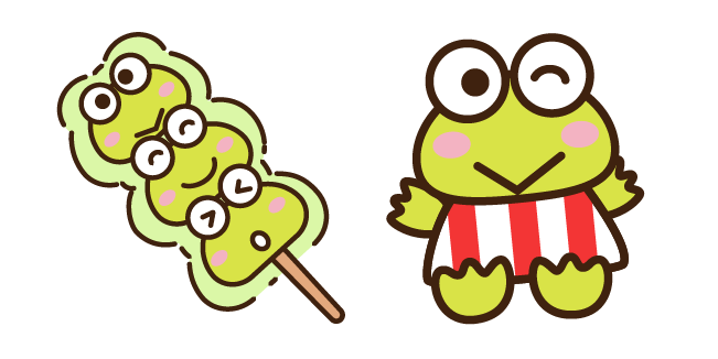 Sanrio Keroppi and Froggy Dango