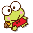 Sanrio Keroppi with a Basket of Acorns pointer