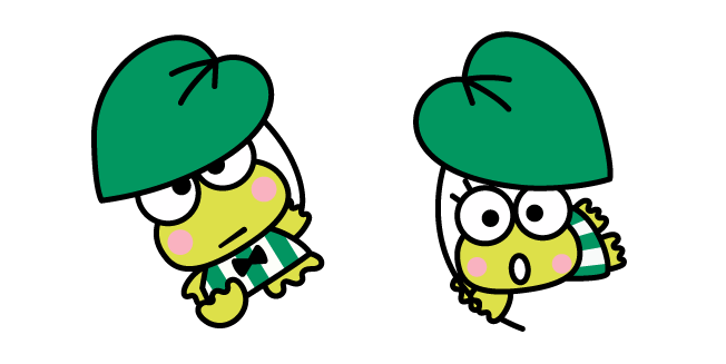 Sanrio Keroppi with Leaf