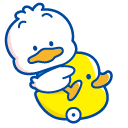 Sanrio Pekkle with Duckling Toy pointer