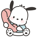 Sanrio Pochacco and a Telephone cursor