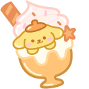 Sanrio Pompompurin Ice Cream and Macaron pointer