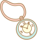 Sanrio Poron and Pocket Watch pointer